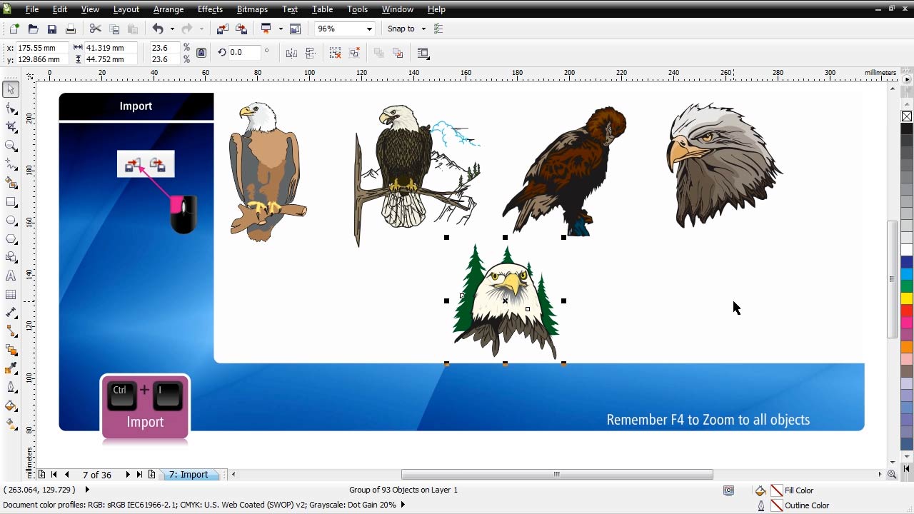 how to learn corel draw